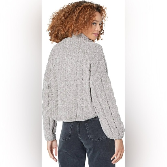 NWT Blank NYC Braided Chenille Able Turtleneck Sweater in Tonight Only Size XS - Picture 2 of 10